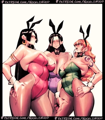 Porn Comics - One Piece Bunny Girls