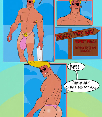 Cruising With Johnny Bravo 2 – The Nude Beach Orgy! No Load Refused! comic porn sex 2