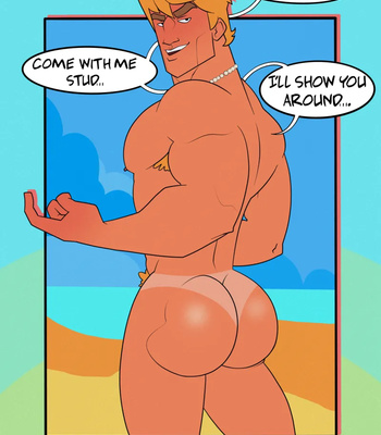 Cruising With Johnny Bravo 2 – The Nude Beach Orgy! No Load Refused! comic porn sex 7