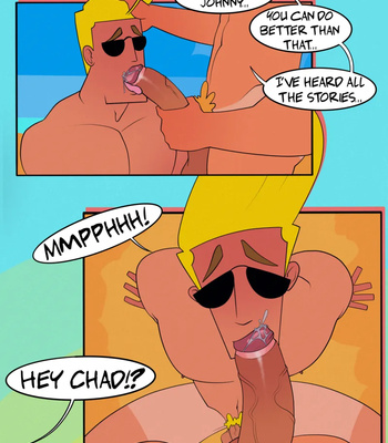 Cruising With Johnny Bravo 2 – The Nude Beach Orgy! No Load Refused! comic porn sex 10