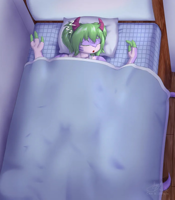 Porn Comics - Tentacled In Bed