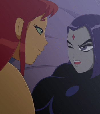 Raven, Starfire And Blackfire comic porn sex 5