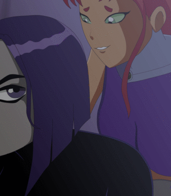 Raven, Starfire And Blackfire comic porn sex 7