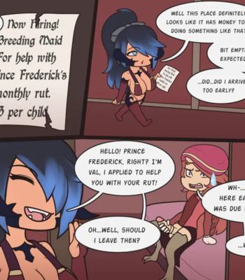 Porn Comics - Emergency Hire Val And Frederick