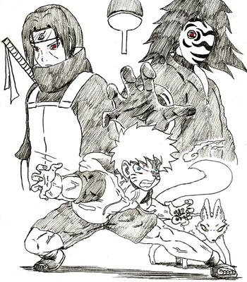 Porn Comics - Naruto Rogue 5 – The Uchiha Clan Massacre