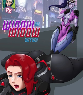 Porn Comics - Widow On Widow Action