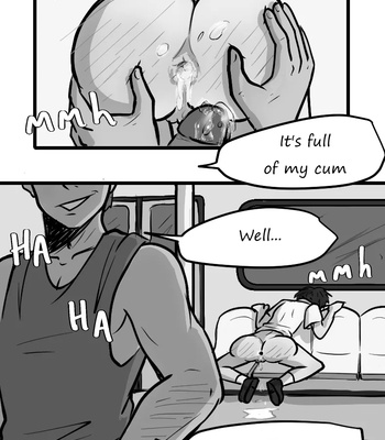 In The Subway comic porn sex 21