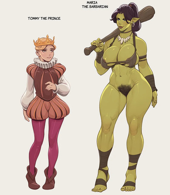 Porn Comics - The Prince And The Barbarian