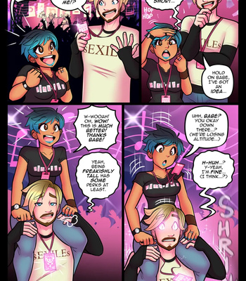 Porn Comics - Girl At The Rock Show