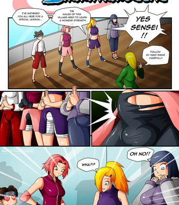Porn Comics - Training Sauna Kunoichi