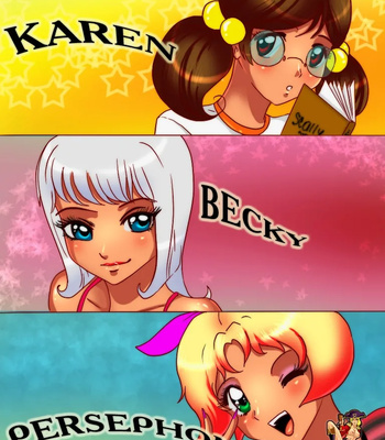 Porn Comics - Karen, Becky & Persephone