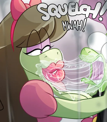 She’s Expecting Tongue comic porn sex 7