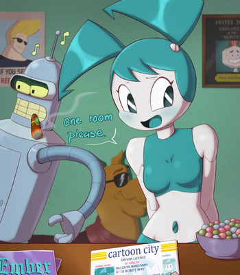 Porn Comics - Teenage Robot Love
