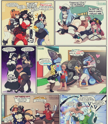 A Day With The Harem comic porn sex 4