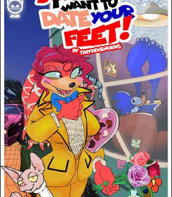 Porn Comics - Sonic… I Want To Date Your Feet!