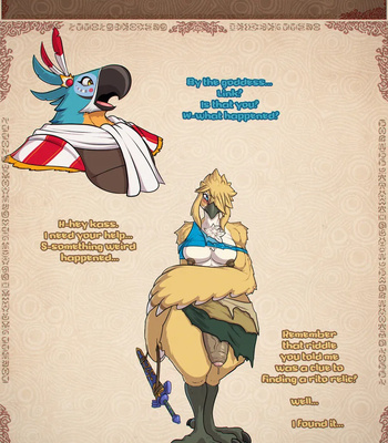 Porn Comics - Link Gets Birbed