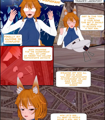 Halloween Headgear Body Swap! comic porn sex 4