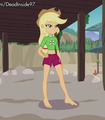 Porn Comics - Lifeguard Applejack x Rainbow Dash