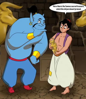 Porn Comics - Aladdin And The Bovine Idol