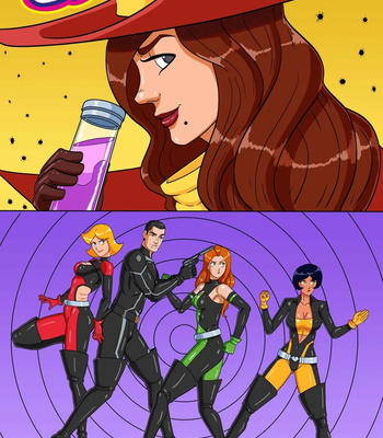 Porn Comics - Totally Spies – Sandiego Nights