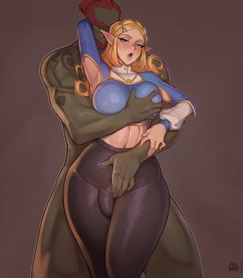 Zelda x Ganondorf (Gay Version) comic porn sex 15