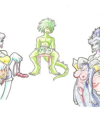 Porn Comics - Kaiju Girls – Boy Into Crystal Suit