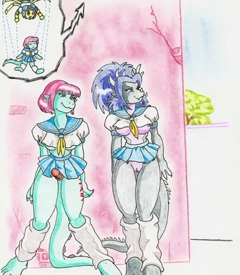 Kaiju Girls – Gina Crystal Plaything comic porn sex 4