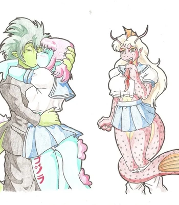 Porn Comics - Kaiju Girls – Jealous Of Gina