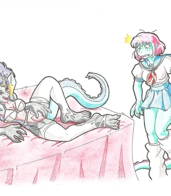 Porn Comics - Kaiju Girls – Crystal Trapped As Gina