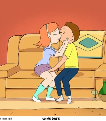 Wine Date comic porn sex 4