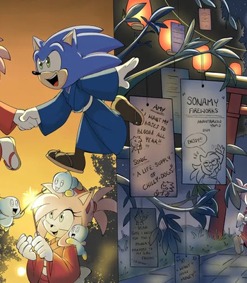 Porn Comics - Sonamy Fireworks