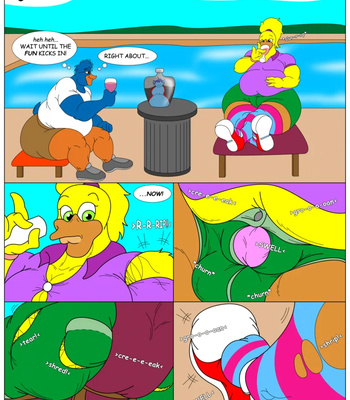 Porn Comics - Ducks Poolside Growth