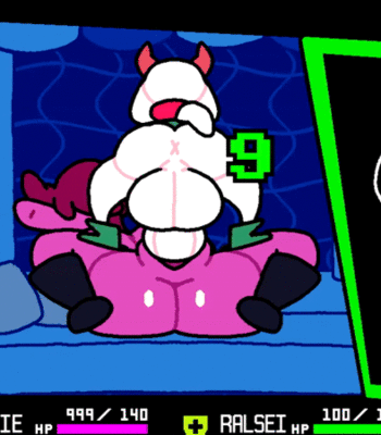 Susie And Ralsei comic porn sex 2