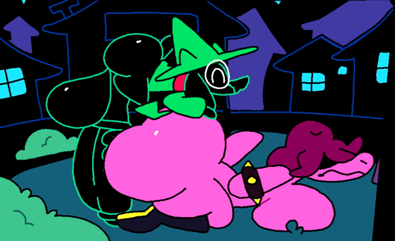 Susie And Ralsei comic porn sex 17