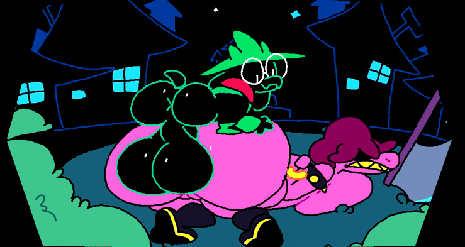 Susie And Ralsei comic porn sex 20