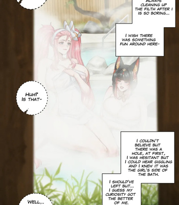 League Of Voyeur – Spirit Blossom Springs – Ahri And Sona comic porn sex 2