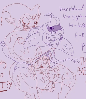 Gomah x Impmon comic porn sex 3