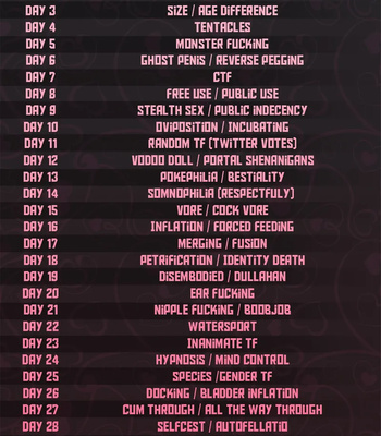 Starlyve’s 2024 Kinktober comic porn sex 35