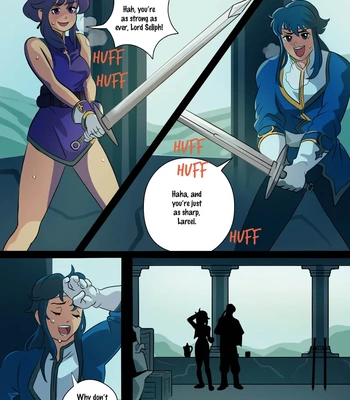 Larcei’s Intimate Duel comic porn sex 4