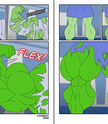 Bulma Hulked Up Android 18 comic porn sex 2