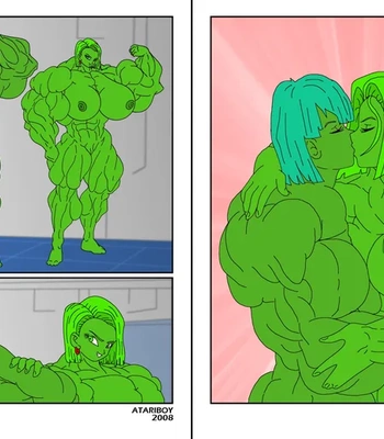 Bulma Hulked Up Android 18 comic porn sex 6
