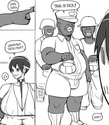 The Pumpkin Butcher – I Just Wanted A Quiet Halloween comic porn sex 5