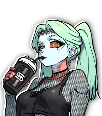 E-Goth Rebecca Needs Money comic porn sex 4