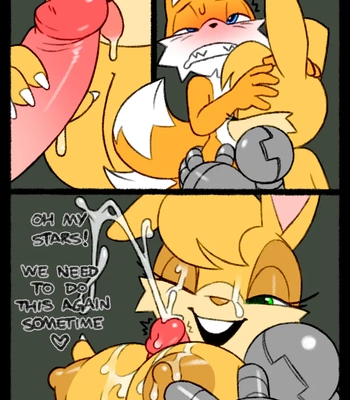 Tails x Bunnie comic porn sex 3