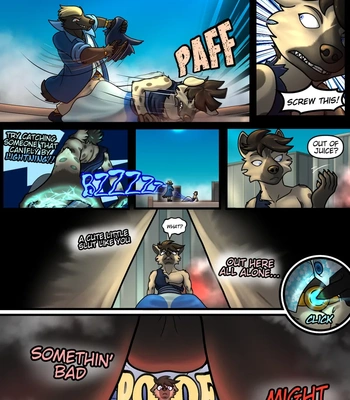 Horny Badger comic porn sex 5