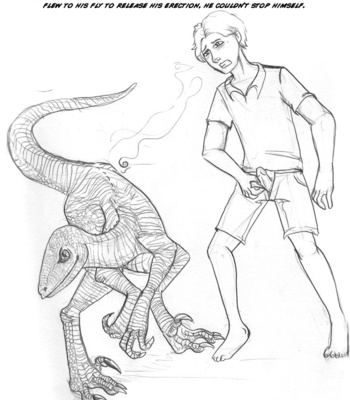 Velociraptor TF comic porn sex 3