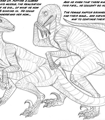 Velociraptor TF comic porn sex 16