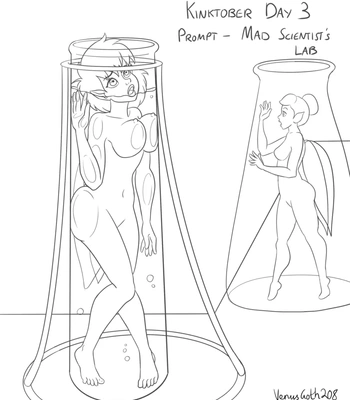 VenusGoth208’s Kinktober 2025 comic porn sex 3