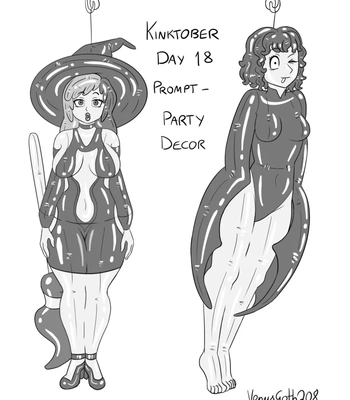 VenusGoth208’s Kinktober 2025 comic porn sex 18