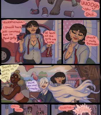 Girl’s Sleepover – Triple Threat comic porn sex 12